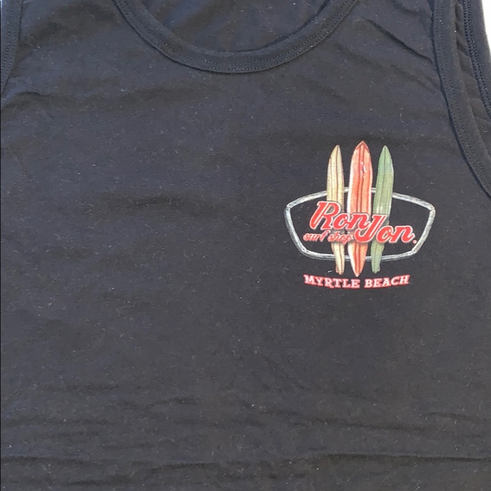 Adult small Ron John black tank top 🖤